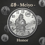 Honor (名誉, meiyo): To live and die with honor, which can be restored even through seppuku (ritual suicide) if it is lost.