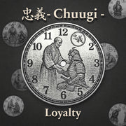 Loyalty (忠義, chūgi): Absolute loyalty to one's master.