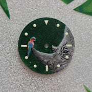 Seiko dial Nh35 hand painted 0011