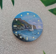 Seiko dial Nh35 hand painted 0017