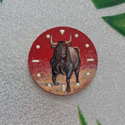 Seiko dial Nh35 hand painted 0018