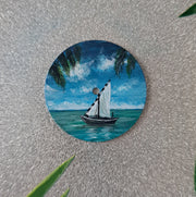 Seiko dial Nh35 hand painted 0028