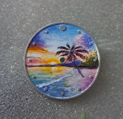 Seiko dial Nh35 hand painted 0047