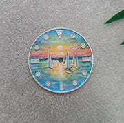 Seiko dial Nh35 hand painted 0053