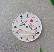 Seiko dial Nh35 hand painted 0056