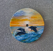 Seiko dial Nh35 hand painted 0066