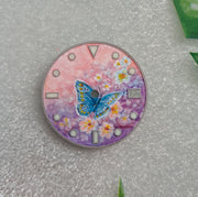 Seiko dial Nh35 data hand painted 0007