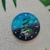 Seiko dial Nh35 hand painted 0016
