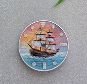 Seiko dial Nh35 hand painted 0052