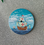 Seiko dial Nh35 hand painted 0068