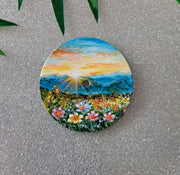 Seiko dial Nh35 hand painted 0067